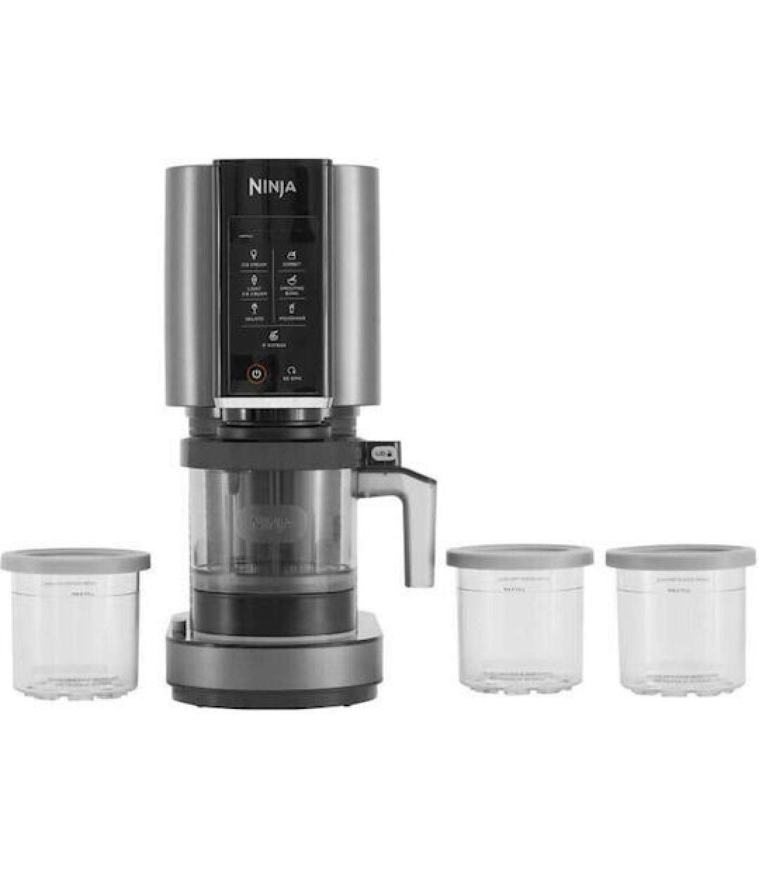 Ninja Παγωτομηχανή NC 300 EU 800 W ΜΑΥΡΗ/ΑΣΗΜΙ