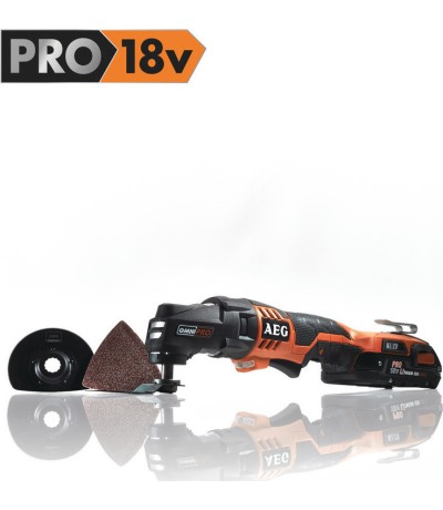 AEG OMNI 18C-0KIT1X 18Volt Πολυεργαλείο (4935446706) AEG OMNI 18C-0KIT1X 18Volt Πολυεργαλείο (4935446706)