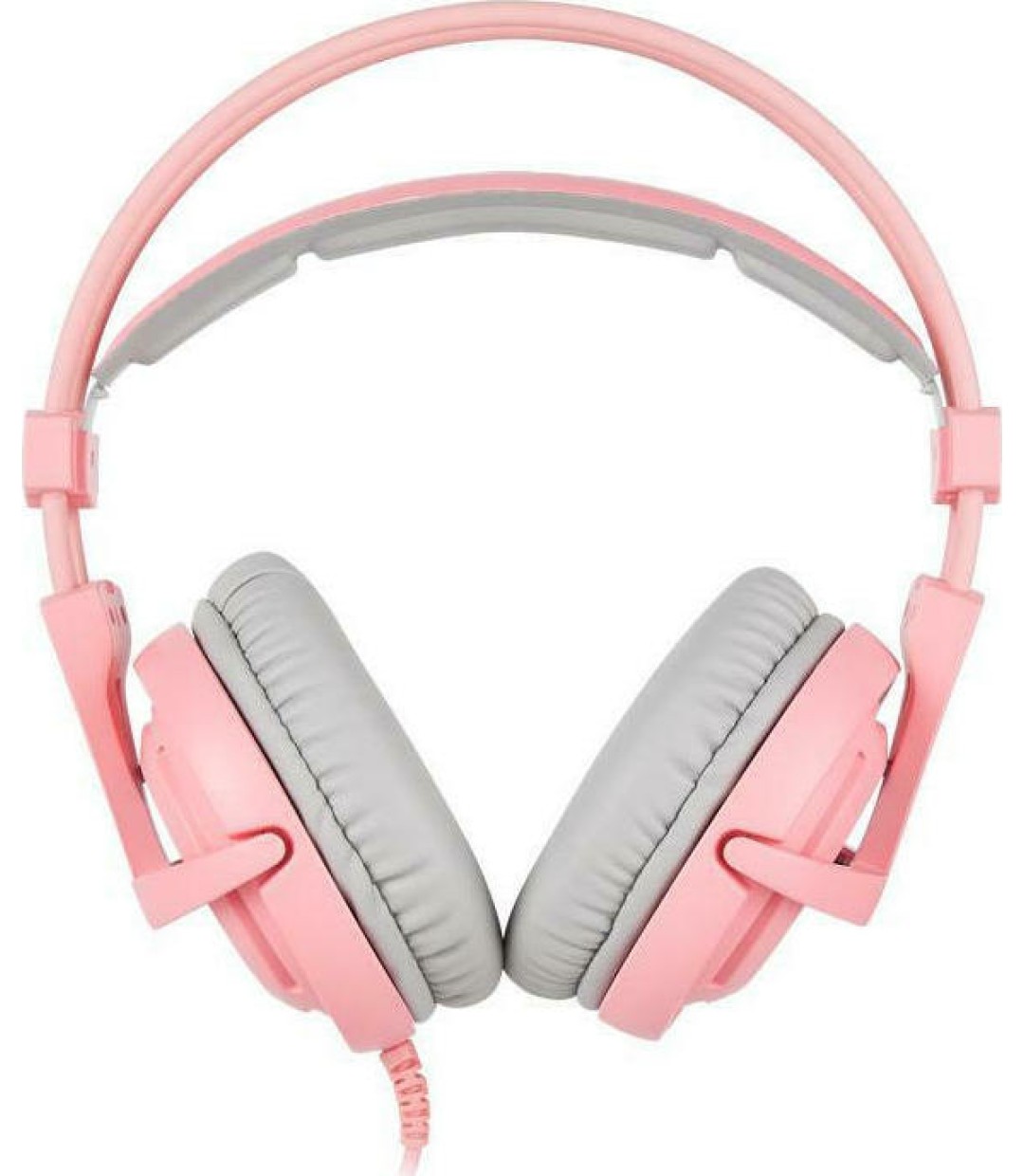 Sades A6 Over Ear Gaming Headset με σύνδεση USB Ροζ