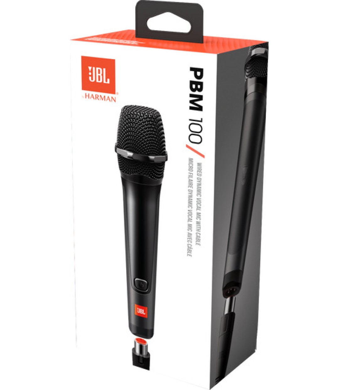 JBL Δυναμικό Μικρόφωνο 3.5mm PBM100 Χειρός Φωνής Black