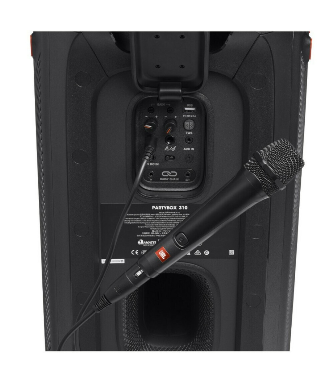 JBL Δυναμικό Μικρόφωνο 3.5mm PBM100 Χειρός Φωνής Black