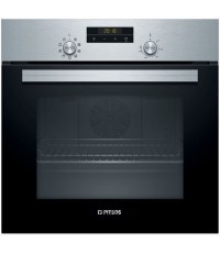 Pitsos Φούρνος άνω Πάγκου PH10M40X2 (FAMILY) 66lt Π59.4εκ. Inox
