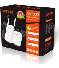 Tenda PH5 Powerline Διπλού Kit για Ασύρματη Σύνδεση Wi‑Fi 4 και Θύρα Gigabit Ethernet