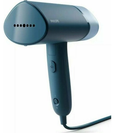 Philips Ατμοκαθαριστής Ρούχων Χειρός 1000W με Δοχείο 100ml Μπλε