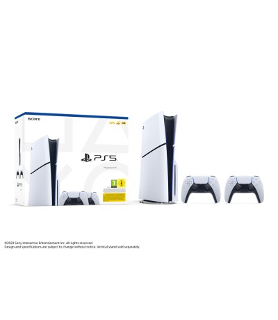 Sony PlayStation 5 Slim 1TB με 2o DualSense 