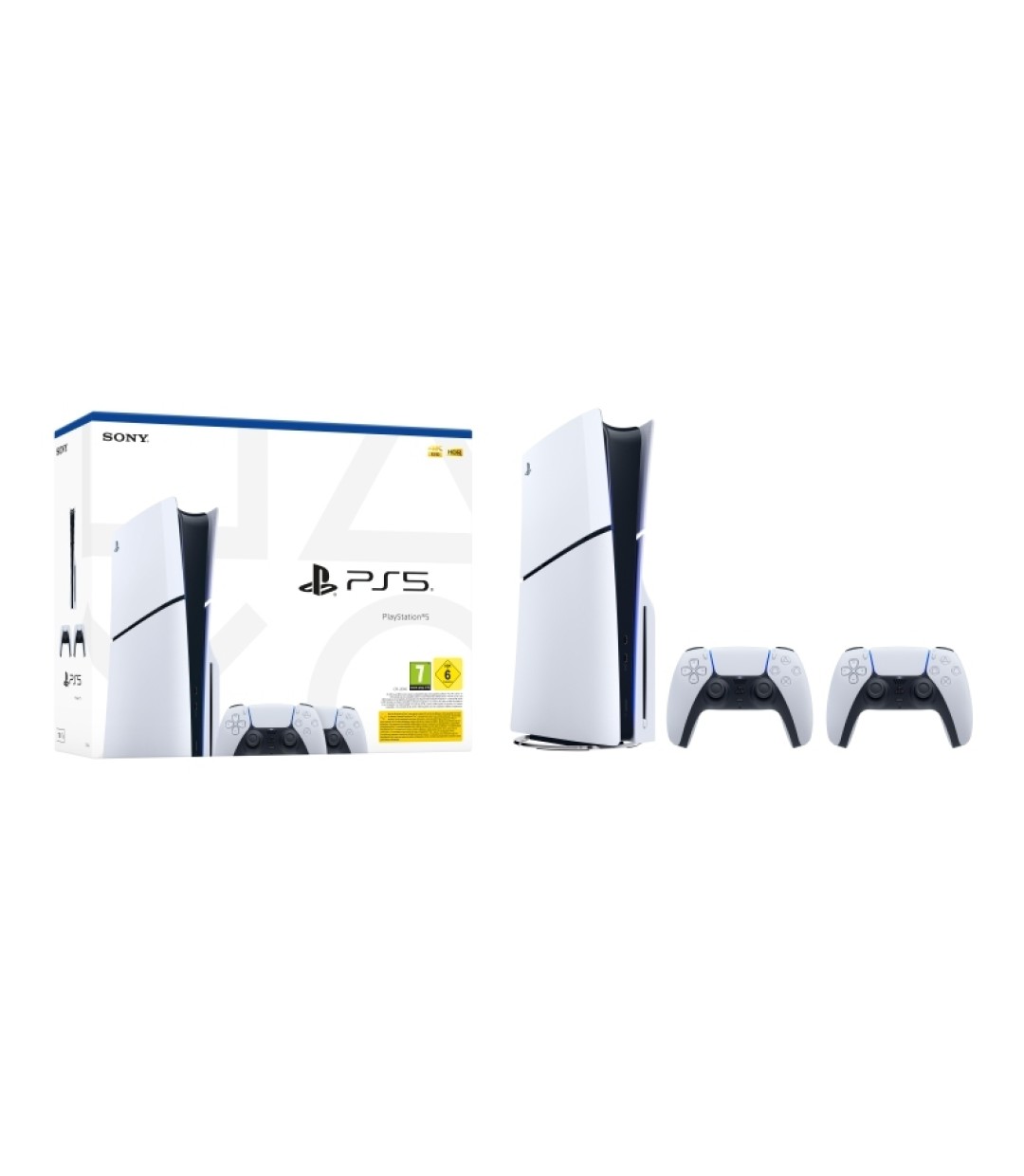 Sony PlayStation 5 Slim 1TB με 2o DualSense 