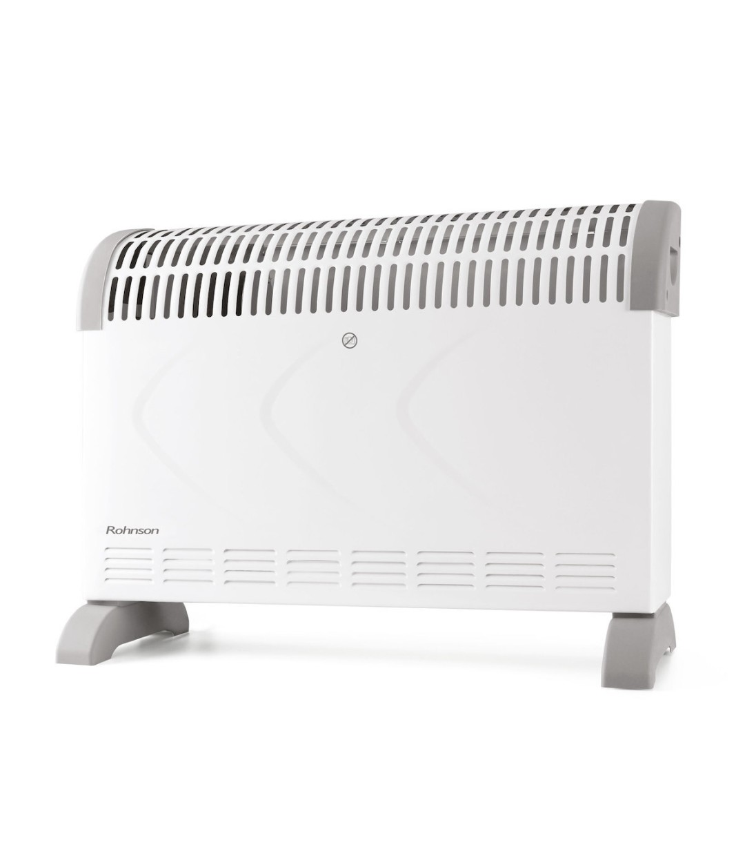 Rohnson Turbo R-084 Θερμοπομπός Δαπέδου 2000W Λευκός