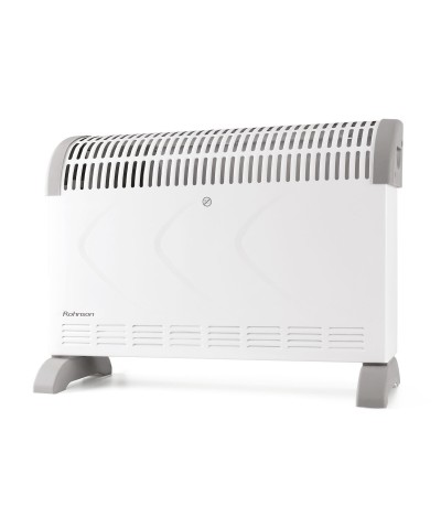 Rohnson Turbo R-084 Θερμοπομπός Δαπέδου 2000W Λευκός