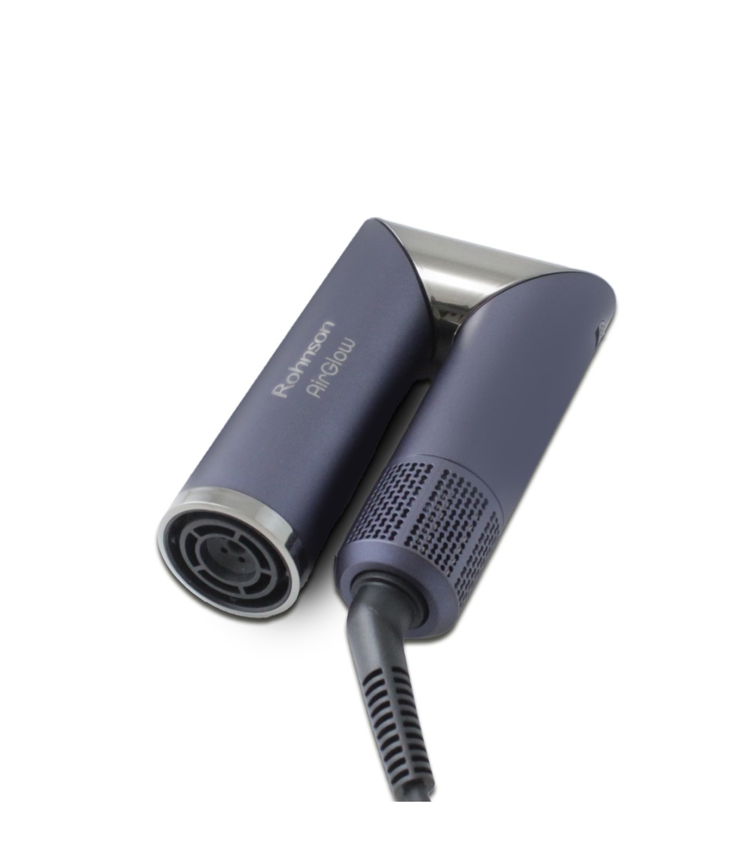Rohnson AirGlow Κεραμική Ηλεκτρική Βούρτσα με Αέρα & Περιστρεφόμενη Κεφαλή για Ίσιωμα και Μπούκλες 1400W