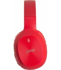 Edifier W800BT Plus Ασύρματα/Ενσύρματα Over Ear Ακουστικά με 55 ώρες Λειτουργίας Κόκκινα