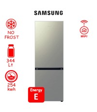 Samsung Ψυγειοκαταψύκτης 344lt NoFrost Υ185.3xΠ59.5xΒ65.8εκ. Inox RB34C600ESA/EF
