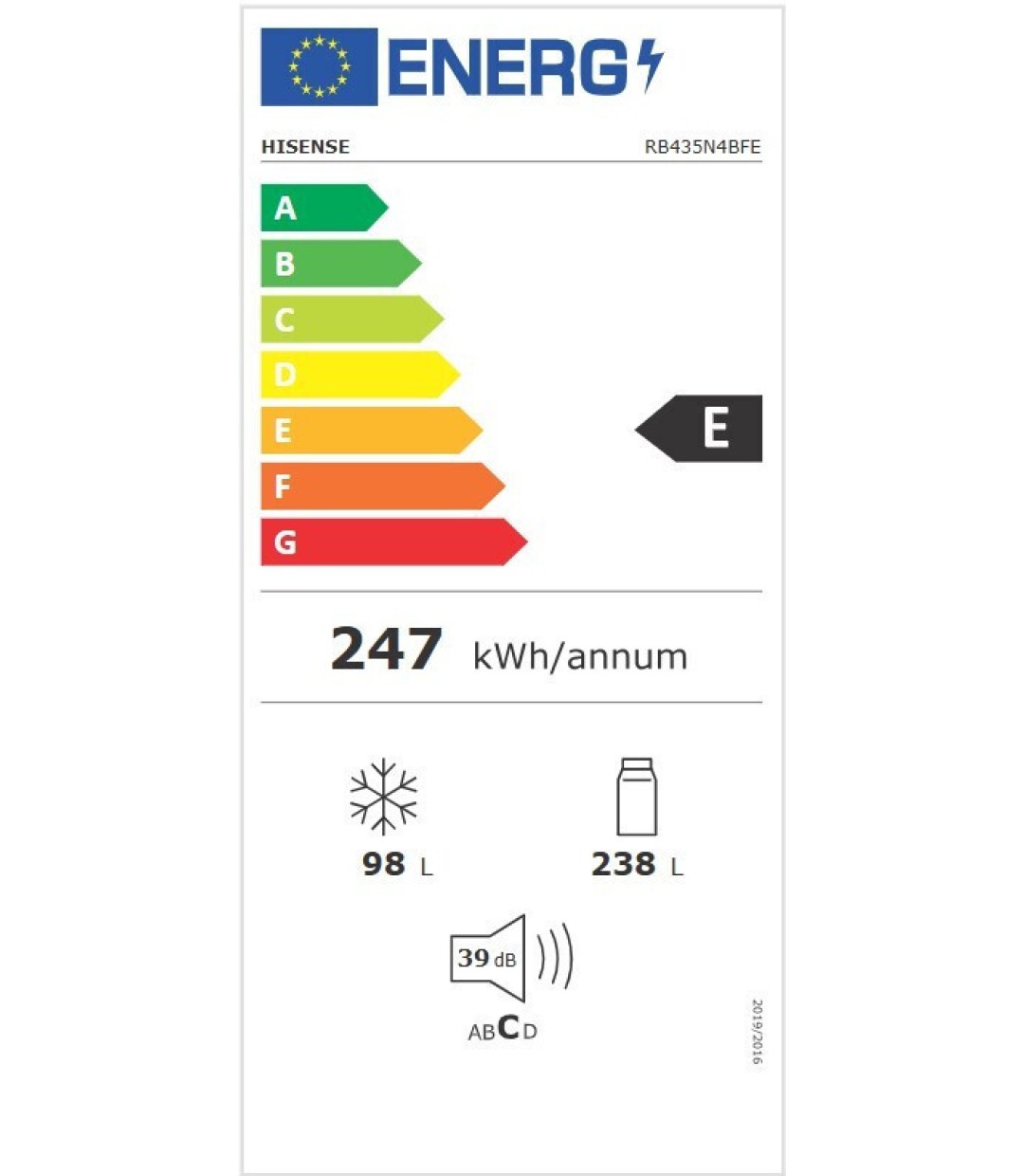 Hisense Ψυγειοκαταψύκτης 672lt NoFrost Υ200.4xΠ59.5xΒ59εκ. Μαύρος RB435N4BFE Hisense Ψυγειοκαταψύκτης 672lt NoFrost Υ200.4xΠ59.5xΒ59εκ. Μαύρος RB435N4BFE