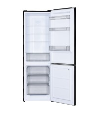 Robin Ψυγειοκαταψύκτης 293lt NoFrost Υ185xΠ60xΒ69εκ. Μαύρος RB-458BL