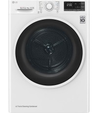 LG RC90V9AV2W Στεγνωτήριο 9kg A+++ με Αντλία Θερμότητας