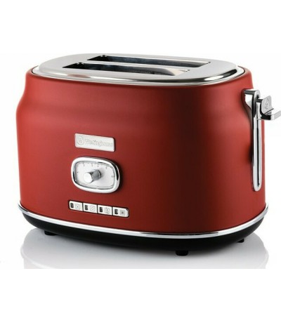Westinghouse Φρυγανιέρα 2 Θέσεων 815W Κόκκινη