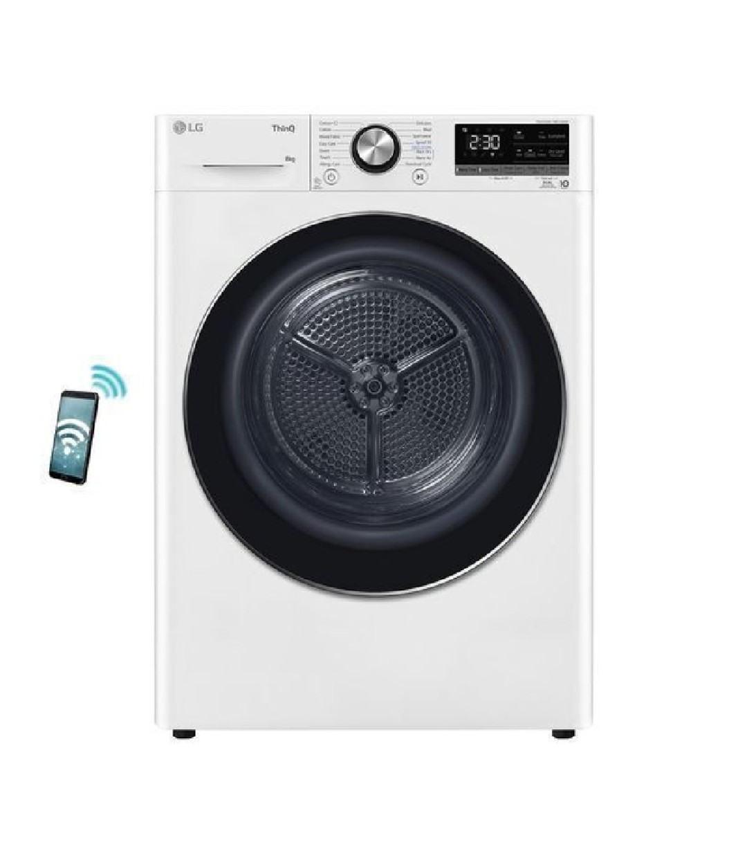 RH80V9AV2N Στεγνωτήριο 8kg με Αντλία Θερμότητας