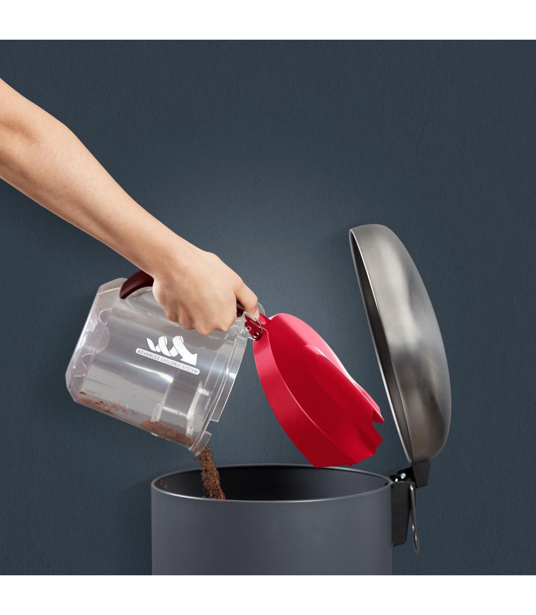 Rowenta RO4B13EA Ηλεκτρική Σκούπα 750W με Κάδο 2.5lt Κόκκινη