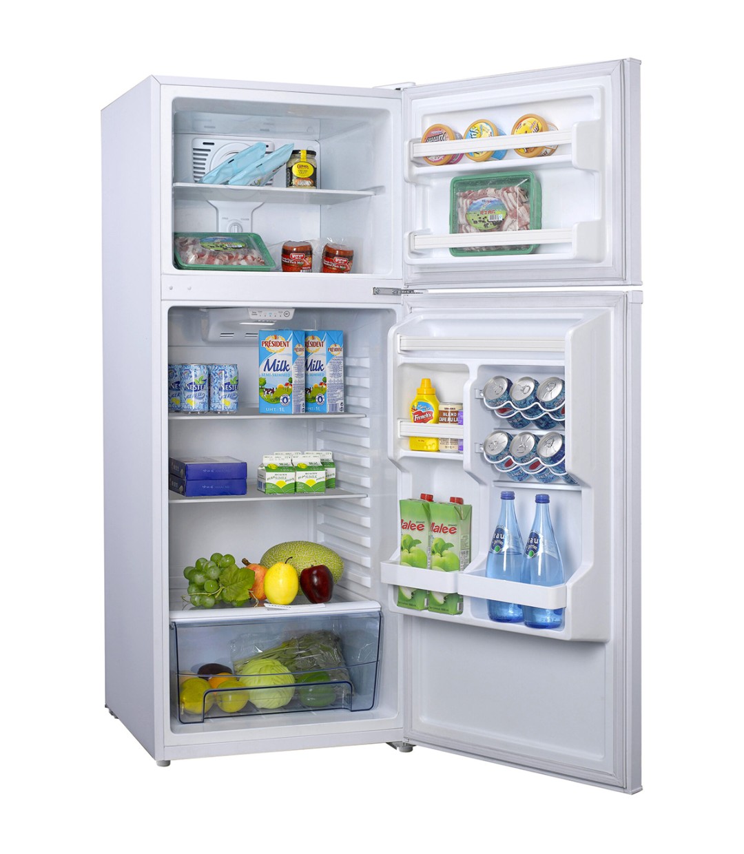 Robin Ψυγείο Δίπορτο 311lt Total NoFrost Υ152xΠ60xΒ65.3εκ. Λευκό RT-435