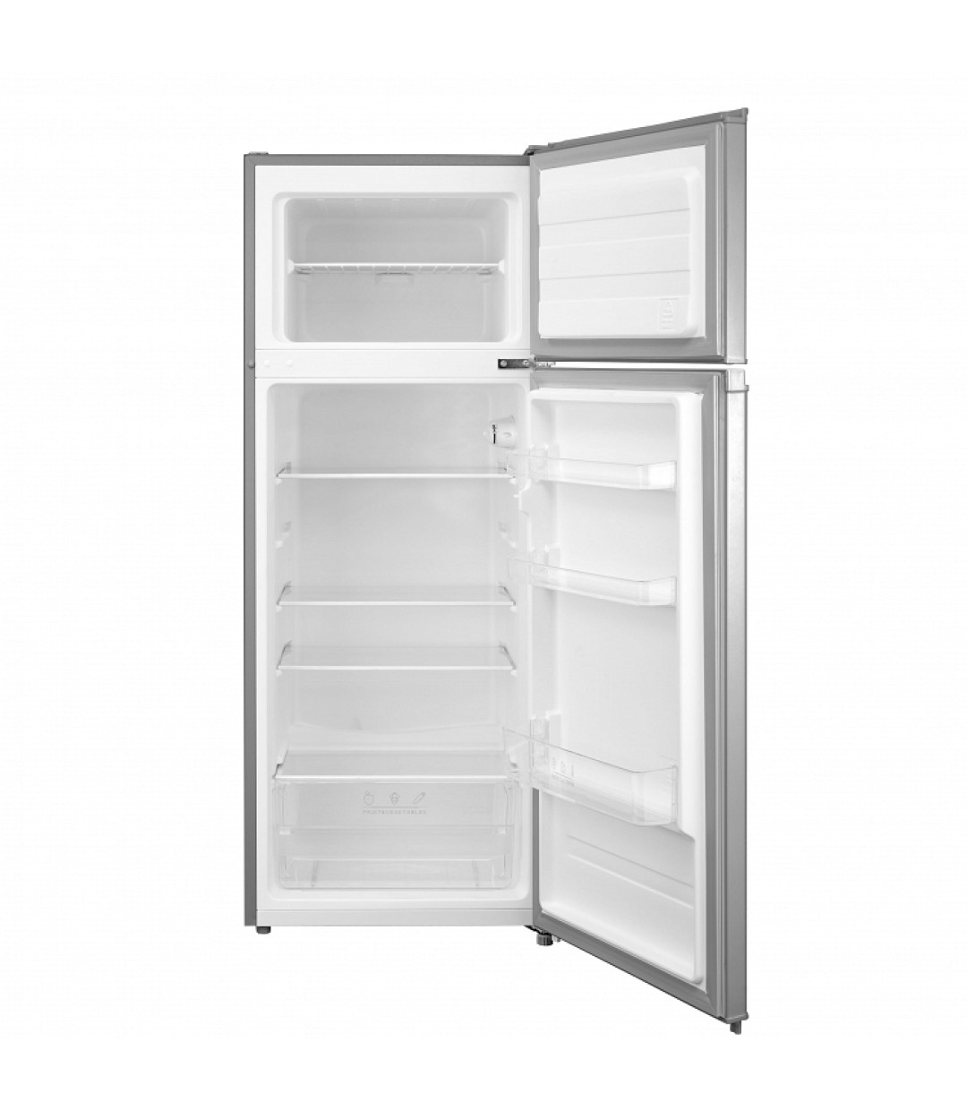 Eskimo ES RTF 204SES Ψυγείο Δίπορτο 204lt Υ143xΠ55xΒ55εκ. SILVER