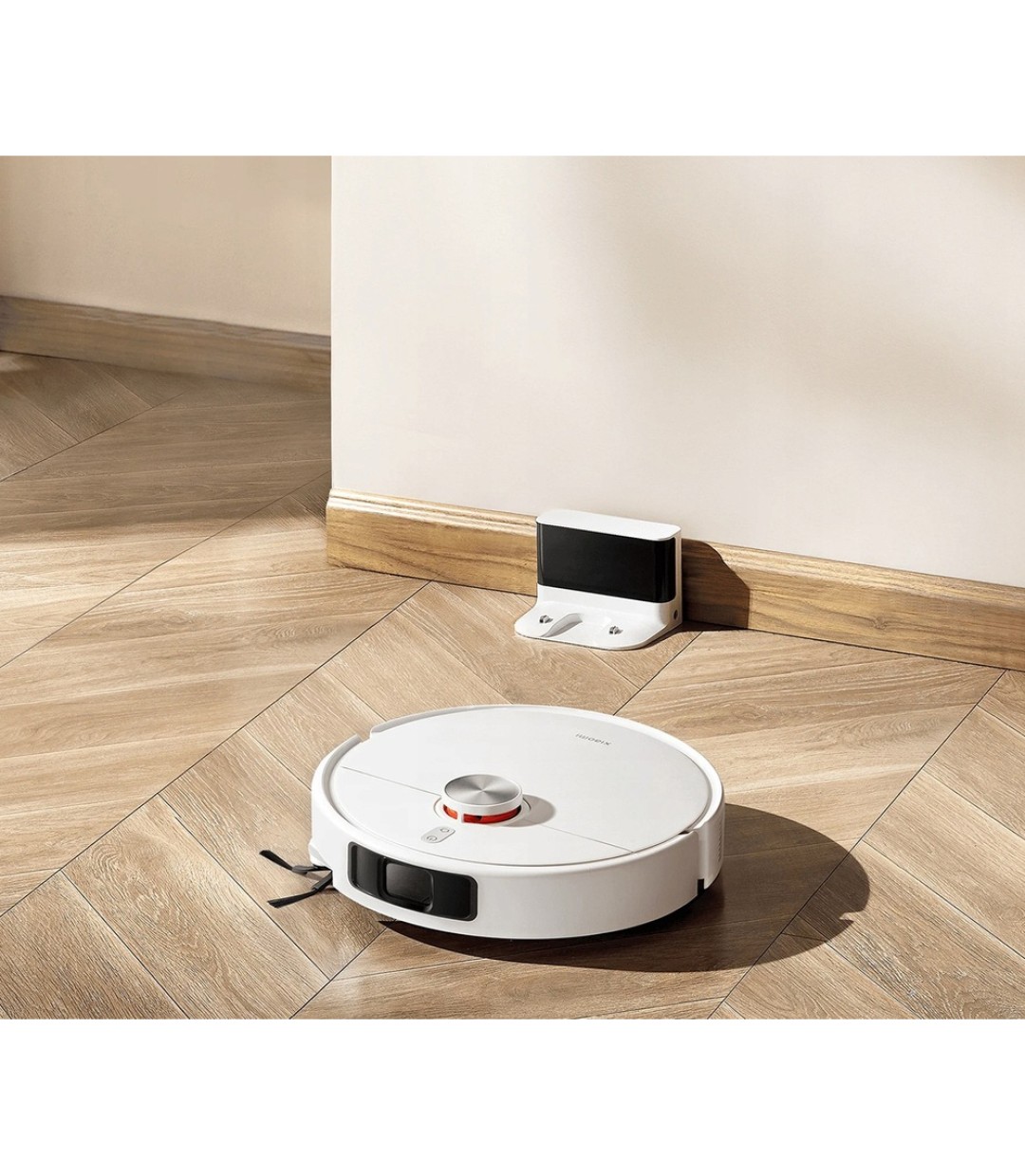 Xiaomi S40 Pro Σκούπα Ρομπότ για Σκούπισμα & Σφουγγάρισμα με Χαρτογράφηση και Wi-Fi Λευκή