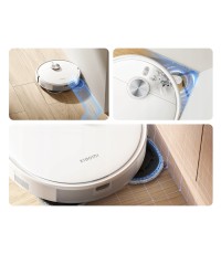 Xiaomi S40 Pro Σκούπα Ρομπότ για Σκούπισμα & Σφουγγάρισμα με Χαρτογράφηση και Wi-Fi Λευκή