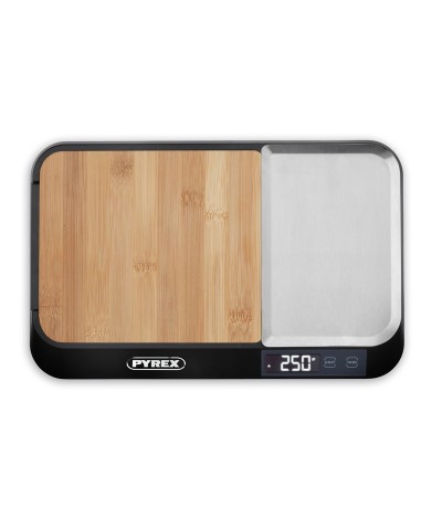 Pyrex SB-760 Ψηφιακή Ζυγαριά Κουζίνας 1gr/5kg ME ΞΥΛΟ ΚΟΠΗΣ