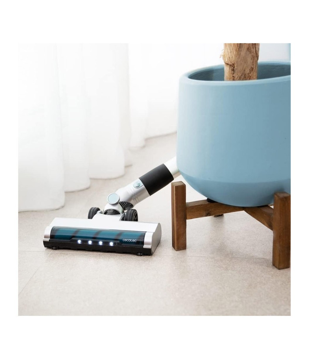 Cecotec Scoba 2100 Jalisco 08403 Επαναφορτιζόμενη Σκούπα Stick & Χειρός Ασημί