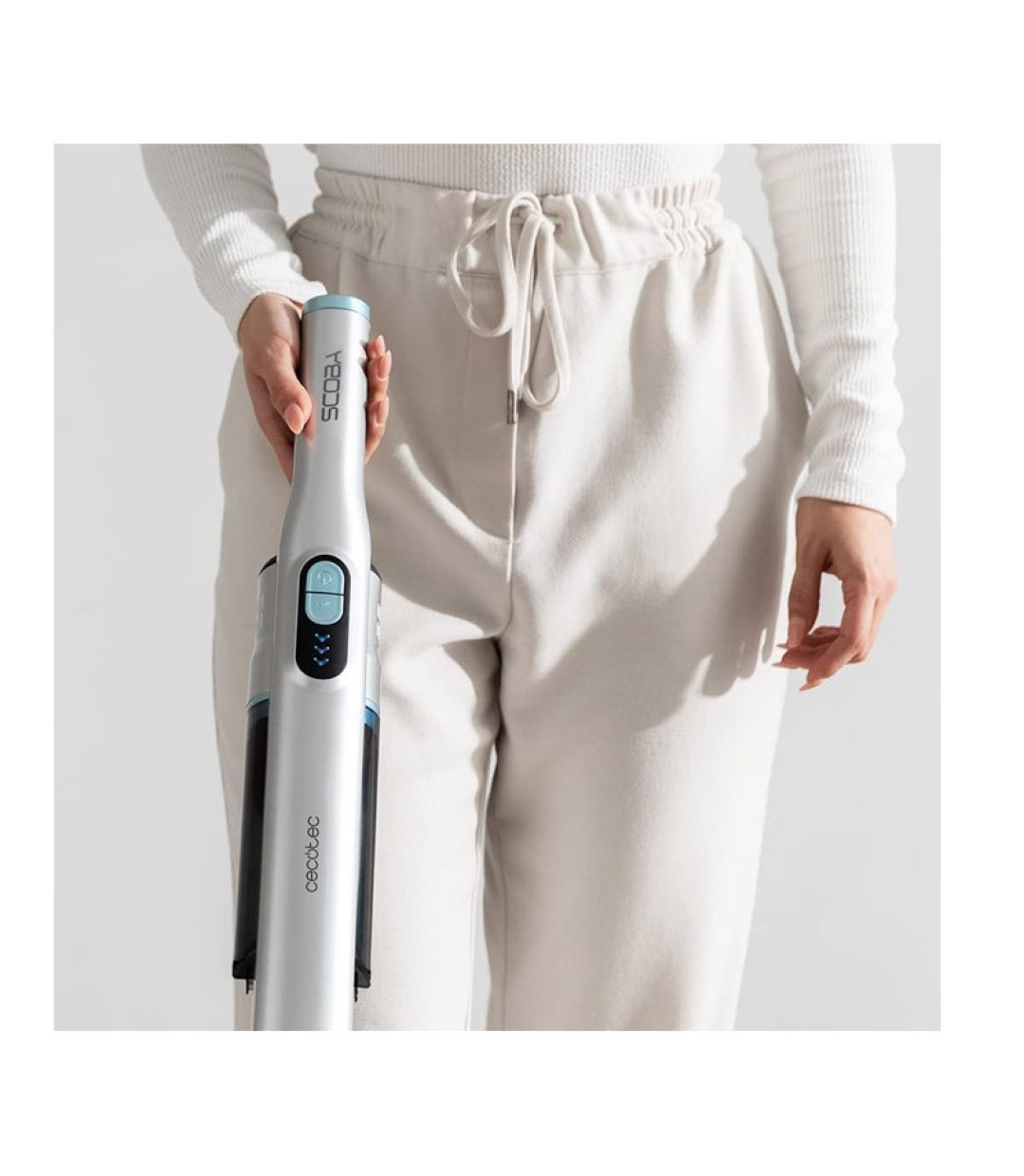 Cecotec Scoba 2100 Jalisco 08403 Επαναφορτιζόμενη Σκούπα Stick & Χειρός Ασημί