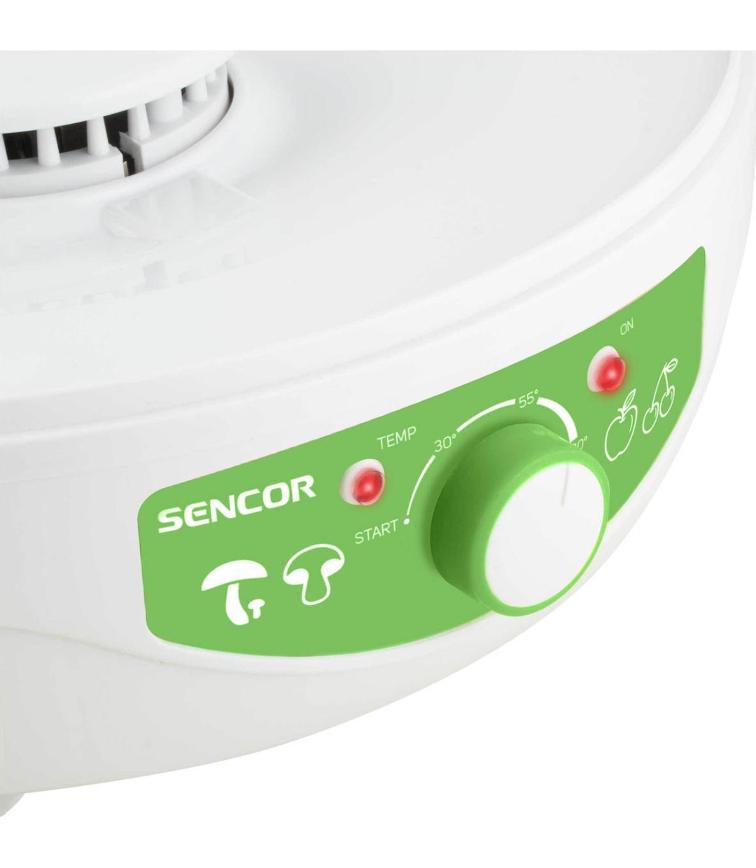 Sencor SFD 790WH Αποξηραντής Τροφίμων με 5 Ράφια και Ρυθμιζόμενη Θερμοκρασία 35-80°C