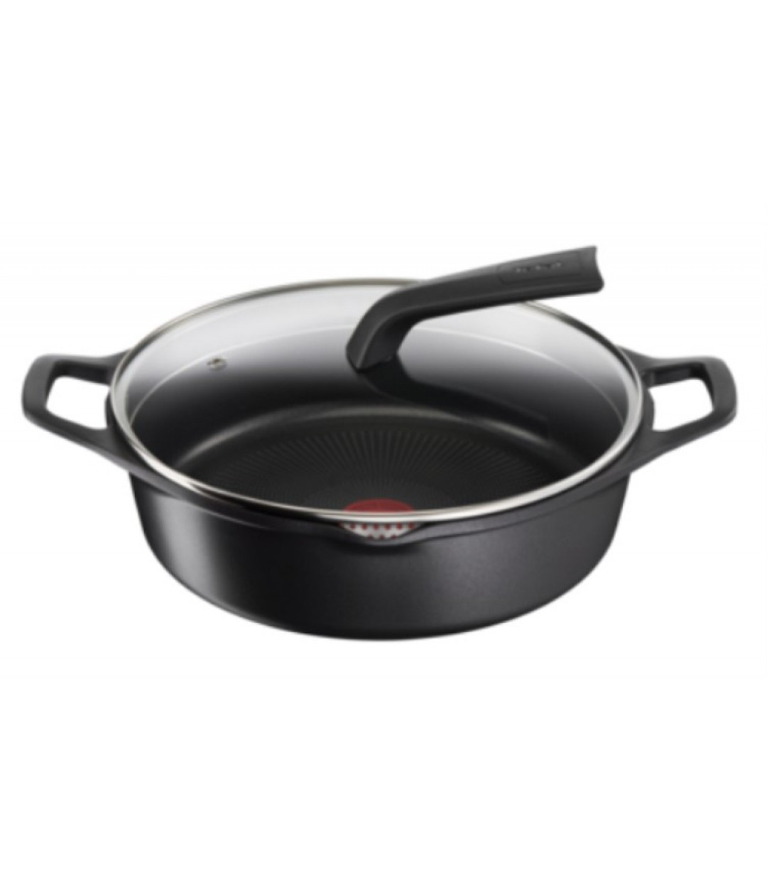 Tefal Robusto E24972 Κατσαρόλα Αλουμινίου Αντικολλητική Επίστρωση 28cm