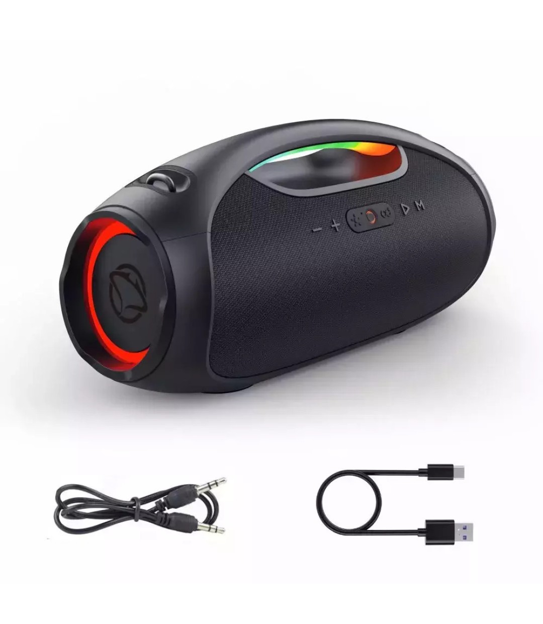 Manta Ηχείο Bluetooth 120W με Διάρκεια Μπαταρίας έως 8 ώρες Κόκκινο