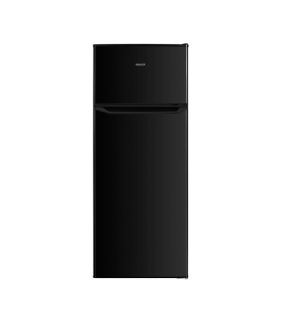 Muhler Ψυγείο Δίπορτο 206lt Υ143xΠ54.5xΒ55εκ. Μαύρο SUF144BE