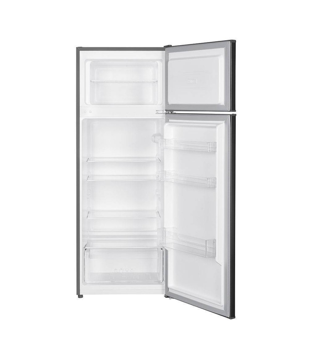 Muhler Ψυγείο Δίπορτο 206lt Υ143xΠ54.5xΒ55εκ. Μαύρο SUF144BE