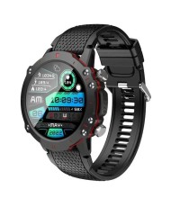 iXchange SW-07 Smartwatch με Παλμογράφο (Μαύρο)