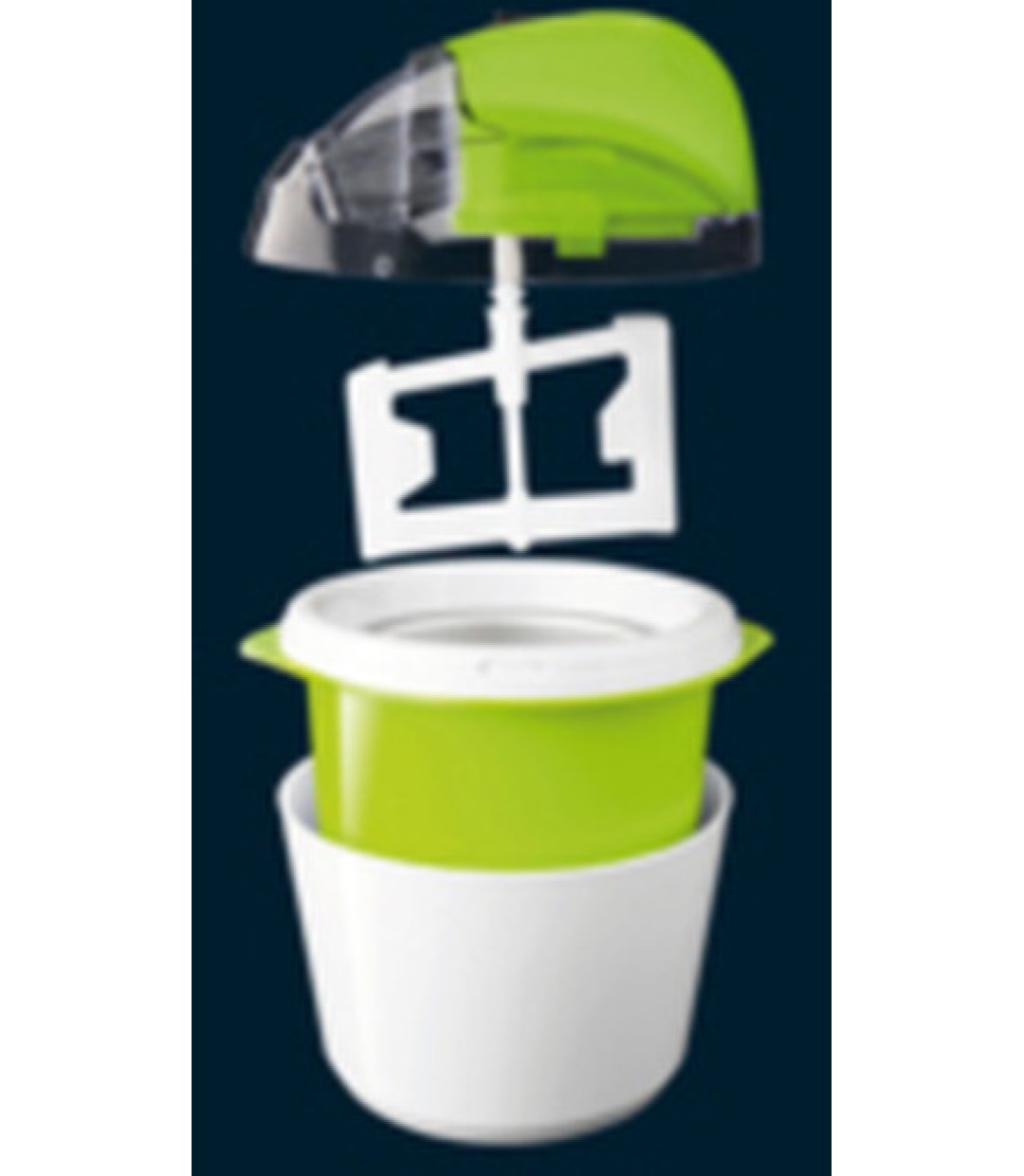 Taurus Tasty N' Cream Παγωτομηχανή 1.5lt Λευκή