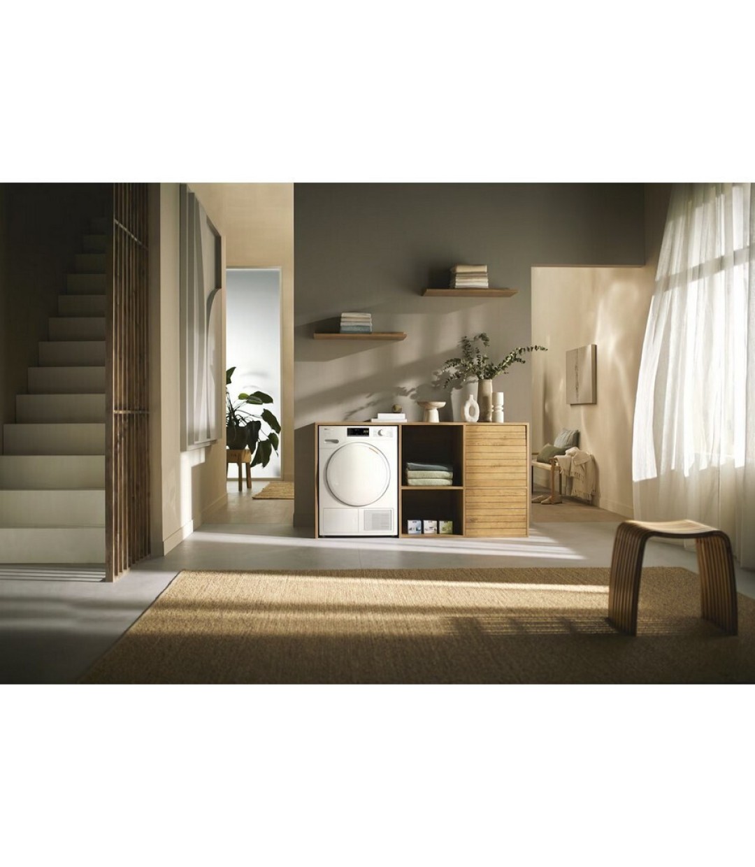 Miele Active TSA 523 WP EU1 LW Στεγνωτήριο 8kg με Αντλία Θερμότητας