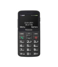 Panasonic KX-TU160 Single SIM Κινητό με Μεγάλα Κουμπιά Μαύρο
