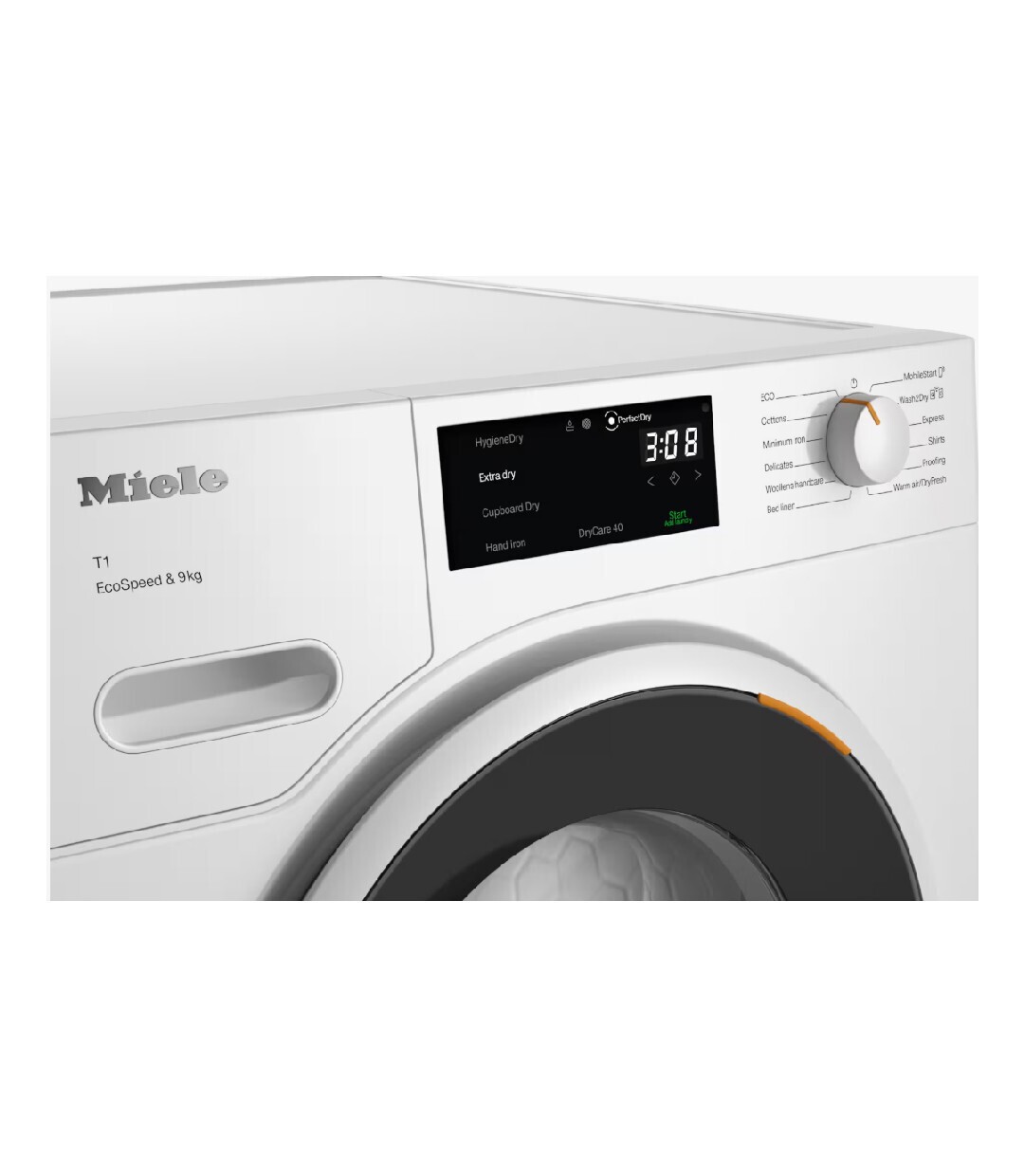Miele TWD640WP Στεγνωτήριο 9kg A+++ με Αντλία Θερμότητας