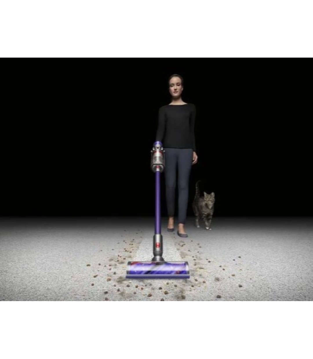 Dyson V11 Advanced Επαναφορτιζόμενη Σκούπα 2 σε 1 Stick & Χειρός 25.2V Nickel/Purple