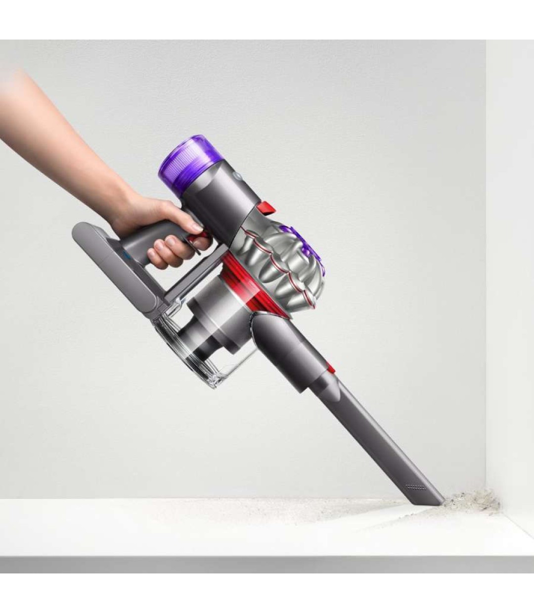Dyson V8 Advanced Επαναφορτιζόμενη Σκούπα Stick Ασημί