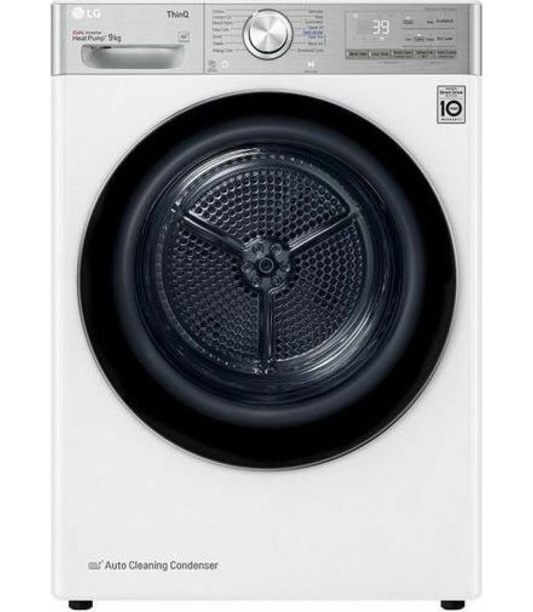 LG RH90V9AV2QR Στεγνωτήριο 9kg A+++ με Αντλία Θερμότητας