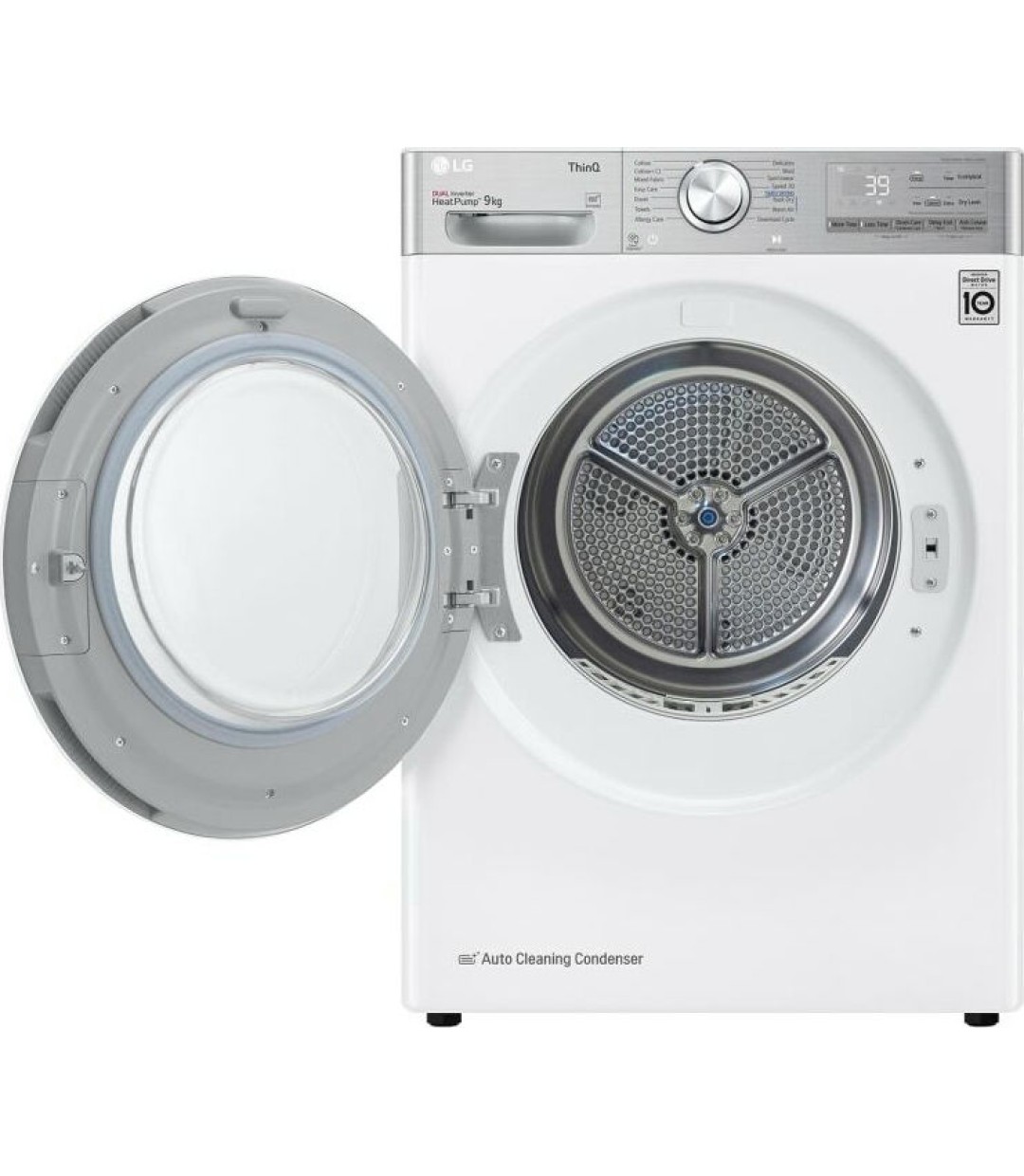 LG RH90V9AV2QR Στεγνωτήριο 9kg A+++ με Αντλία Θερμότητας