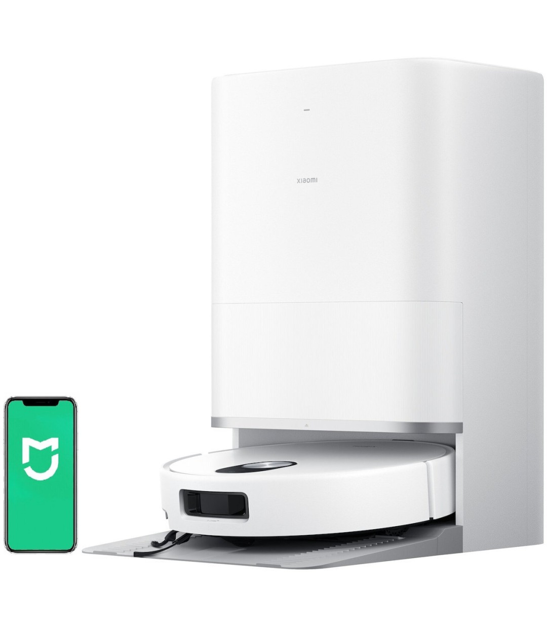 Xiaomi Robot Vacuum 5 Σκούπα Ρομπότ για Σκούπισμα & Σφουγγάρισμα με Wi-Fi Λευκή