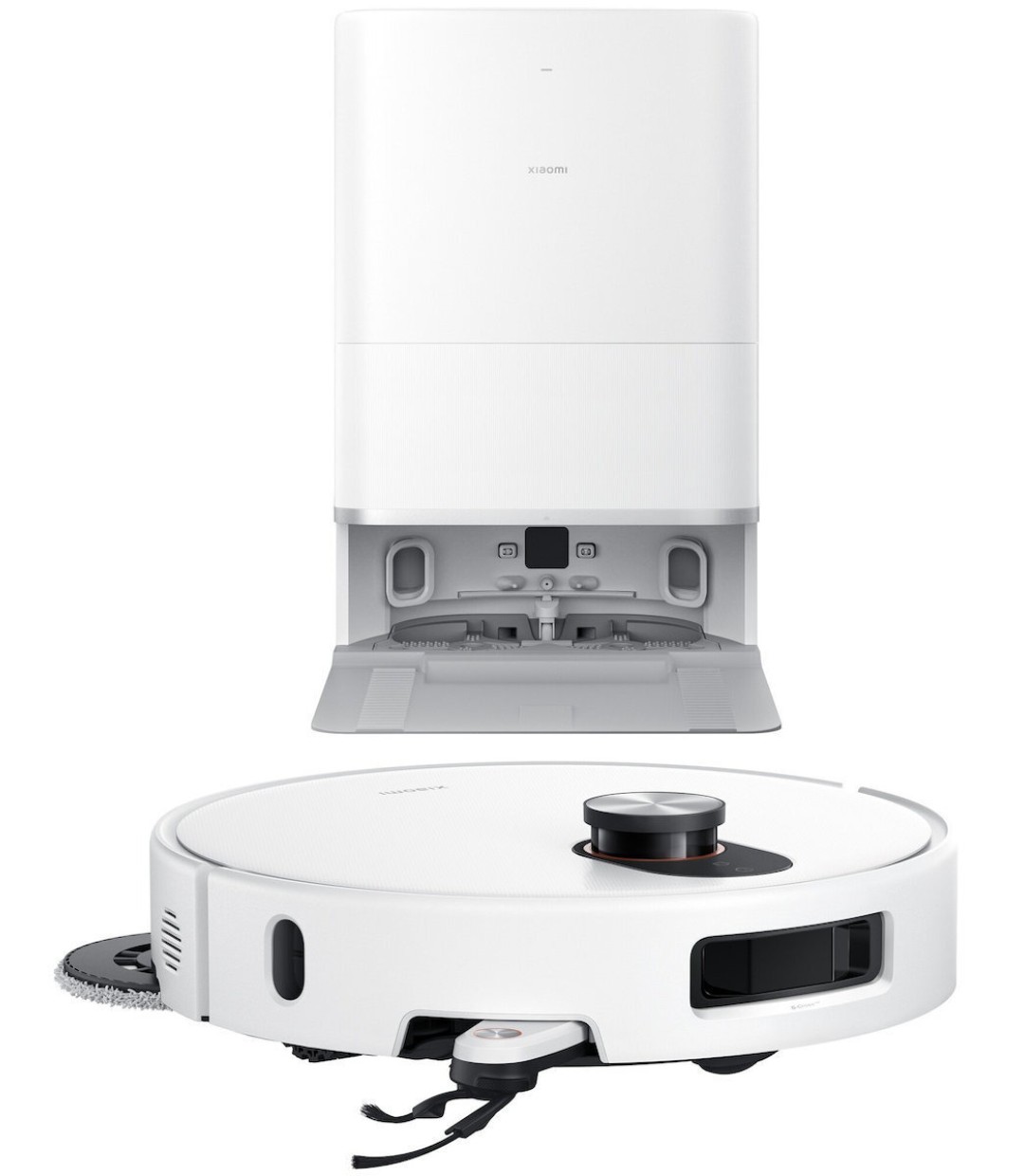 Xiaomi Robot Vacuum 5 Σκούπα Ρομπότ για Σκούπισμα & Σφουγγάρισμα με Wi-Fi Λευκή