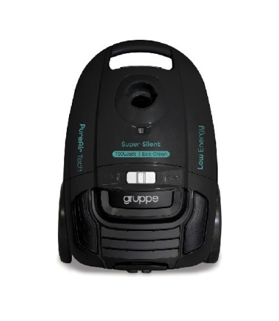 Gruppe VCB43C16A-70 Ηλεκτρική Σκούπα 700W με Σακούλα 3lt Μαύρη