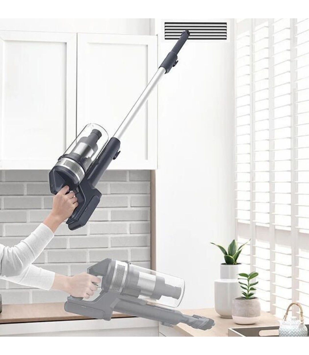 Samsung VS15A60AGR5/GE Επαναφορτιζόμενη Σκούπα Stick 21.6V 