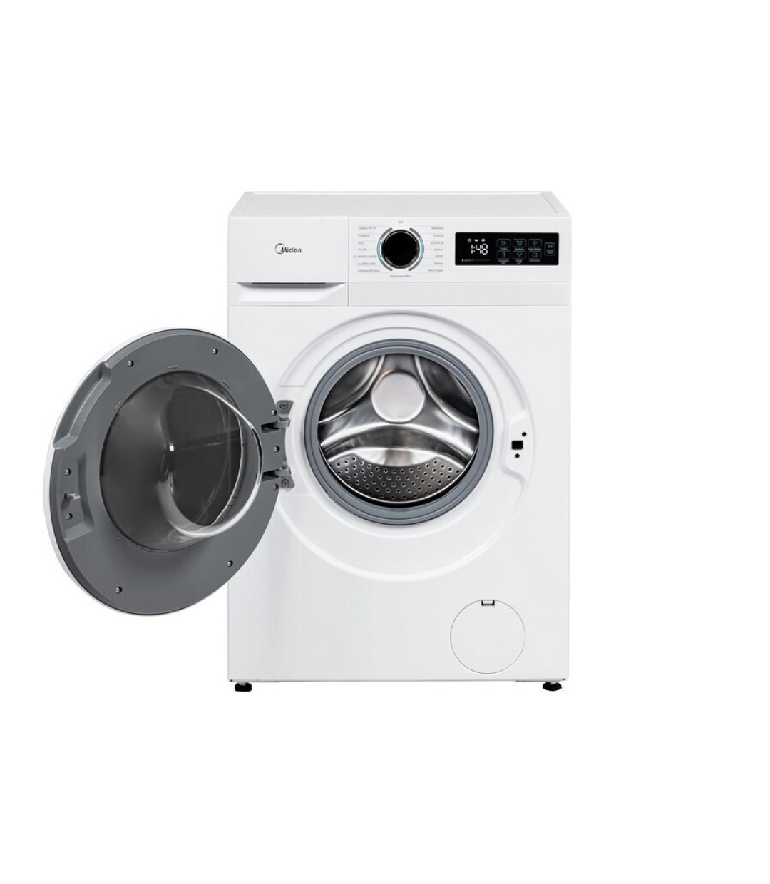 Midea Πλυντήριο Ρούχων 10kg 1400 Στροφών MF110W100BA10/W-GR Midea Πλυντήριο Ρούχων 10kg 1400 Στροφών MF110W100BA10/W-GR