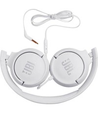 JBL Tune 500 Ενσύρματα On Ear Ακουστικά Λευκά