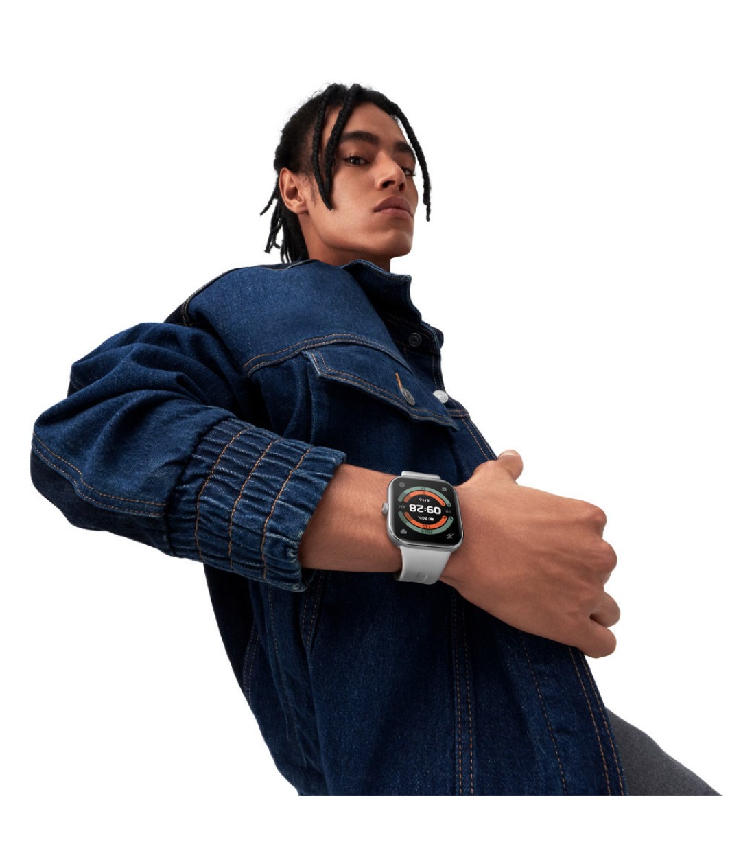 Xiaomi Redmi Watch 5 Aluminium 48mm Αδιάβροχο με Παλμογράφο (Silver Gray)