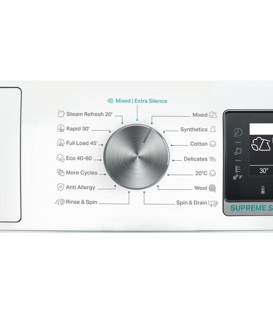 Whirlpool Πλυντήριο Ρούχων 10kg με Ατμό 1351 Στροφών W6 W045WB EE Whirlpool Πλυντήριο Ρούχων 10kg με Ατμό 1351 Στροφών W6 W045WB EE